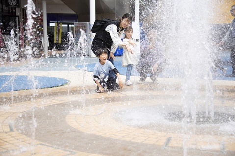 噴水を楽しもう！★期間限定★