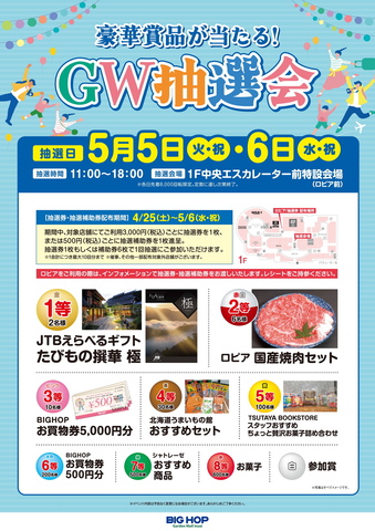 GW★抽選会