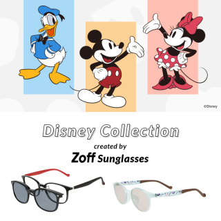 大人気のディズニーキャラクターデザインのサングラスが登場！ 