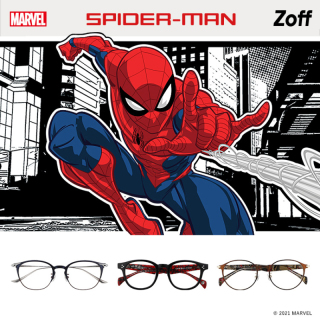 Zoff初となる「スパイダーマン」単独アイウェアコレクション コラボ,MARVEL,スパイダーマン